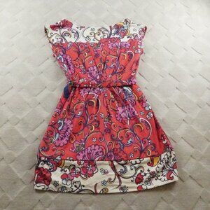 Lilly Pulitzer Coral & Pink Floral Mini Dress